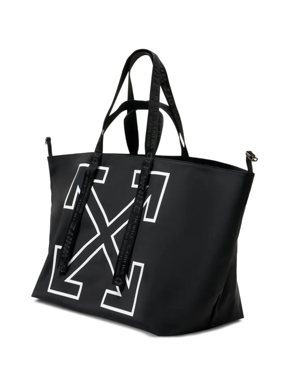 Off-White L Heritage Day Off shopper Zwart