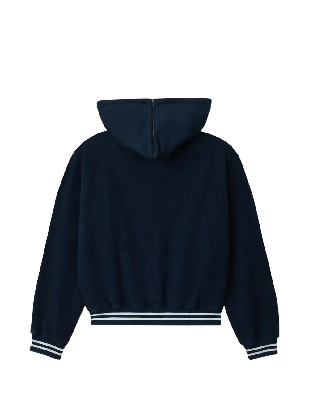 Kenzo Kenszo Badges fleece jack met geborduurde patch Blauw