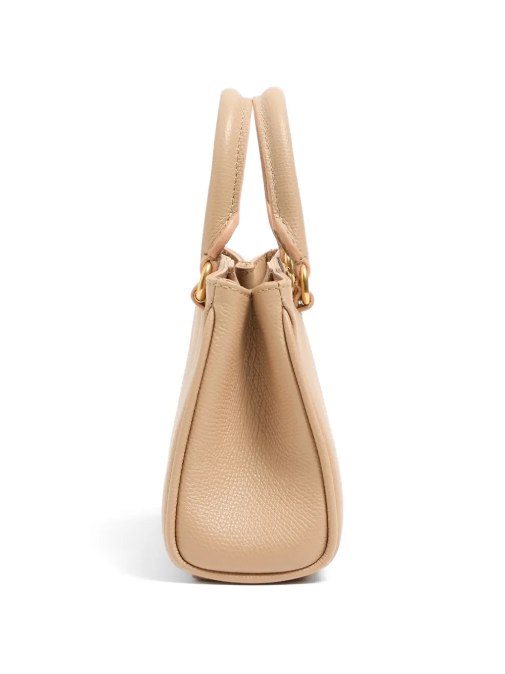 Valentino Garavani VLogo Signature tas van korrelig kalfsleer Beige