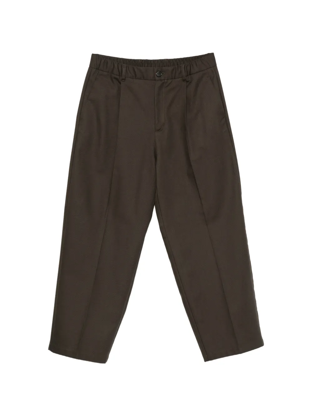 Herno pleated wide-leg trousers - Verde