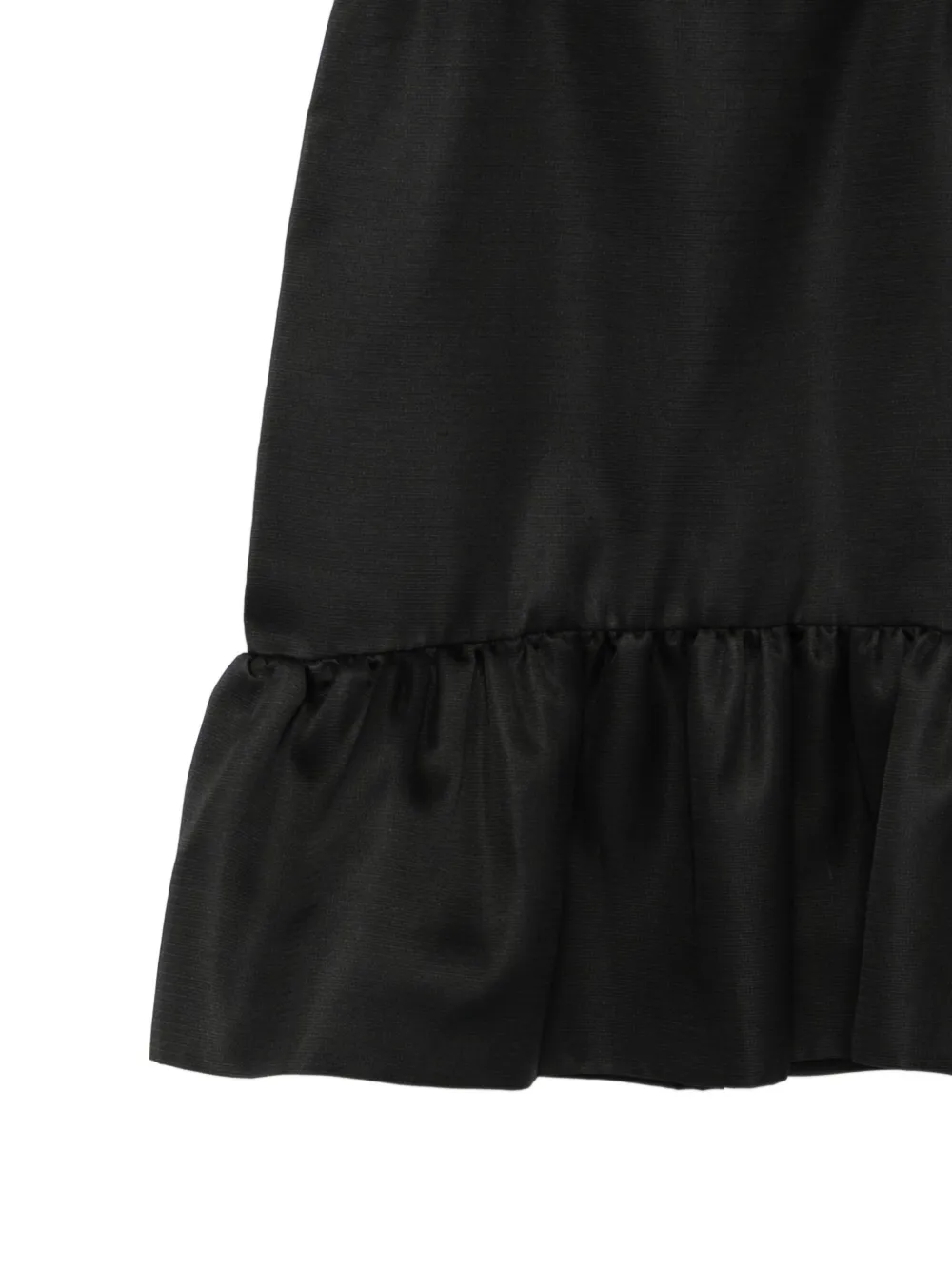 Balenciaga Pre-Owned Mouwloze gelaagde jurk Zwart