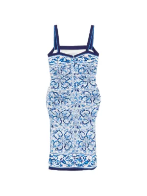 sephora dressed to the 90s dupe 1993 Dolce & Gabbana Vintage Spring Summer Patchwork Print Silk Dress –  Modig main image 1