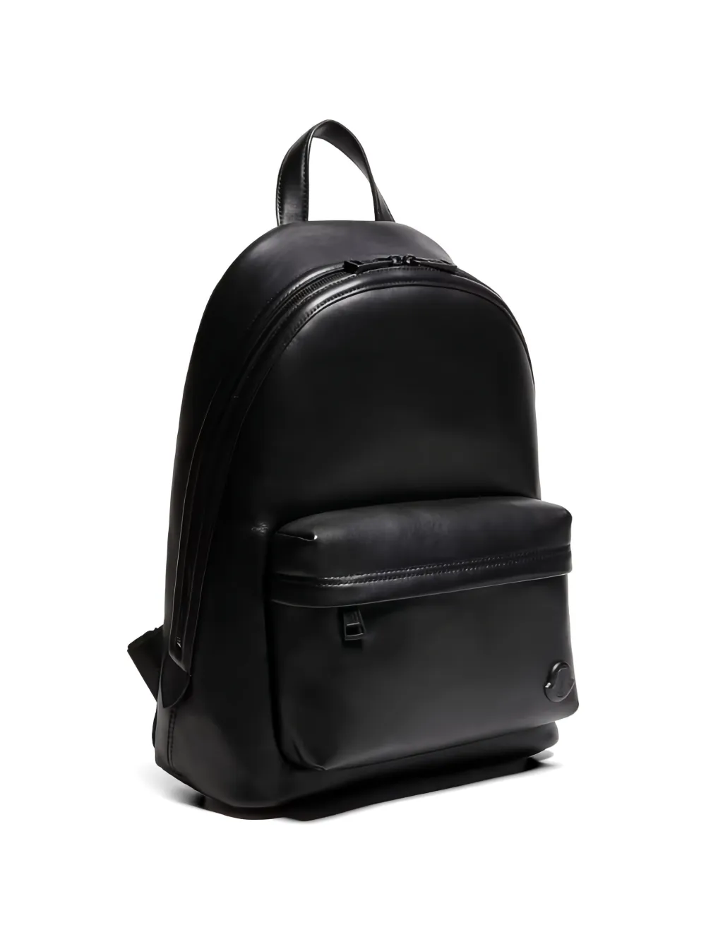 Moncler Carlo leren rugzak Zwart