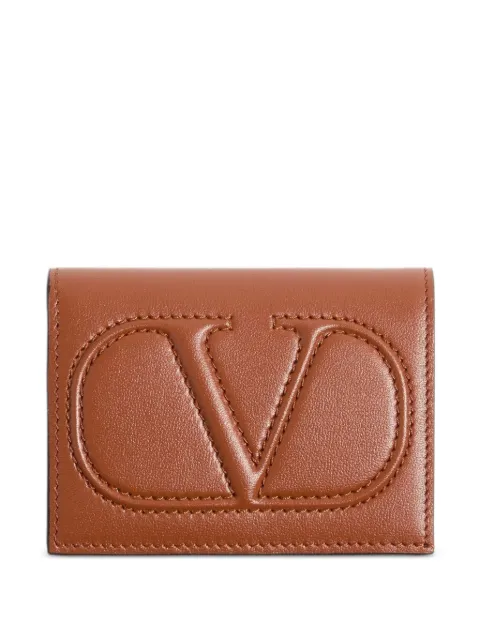 Valentino Garavani small Vlogo wallet in calfskin