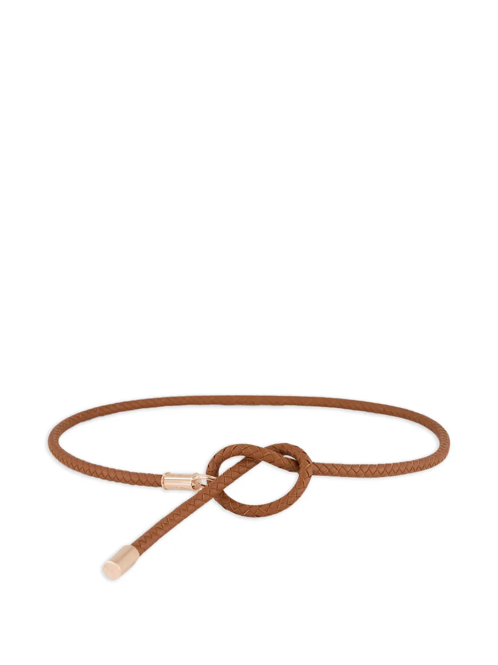Gabriela Hearst braided rope belt - Marrone