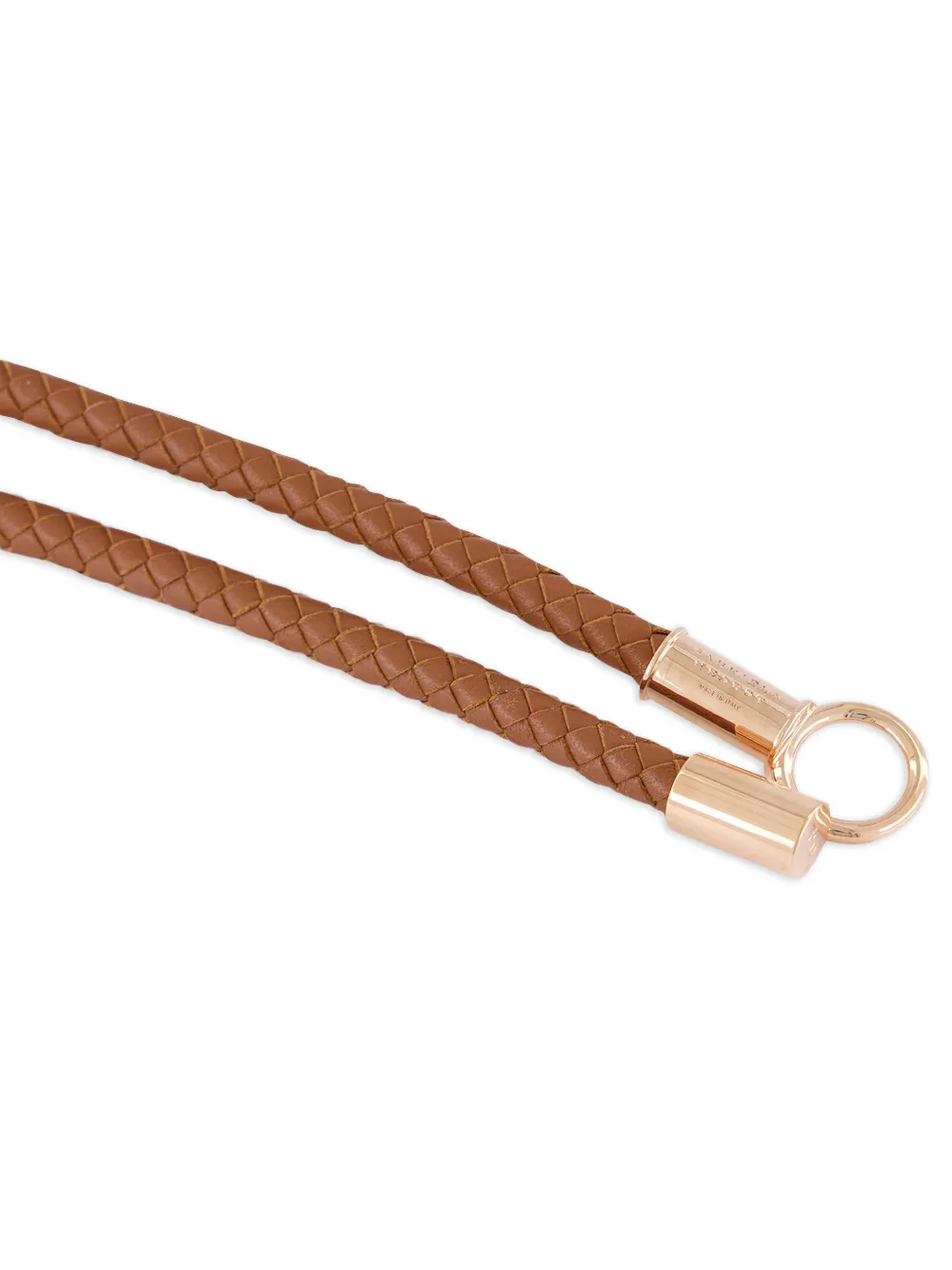 Gabriela Hearst Braided Rope Belt in Brown, view 2