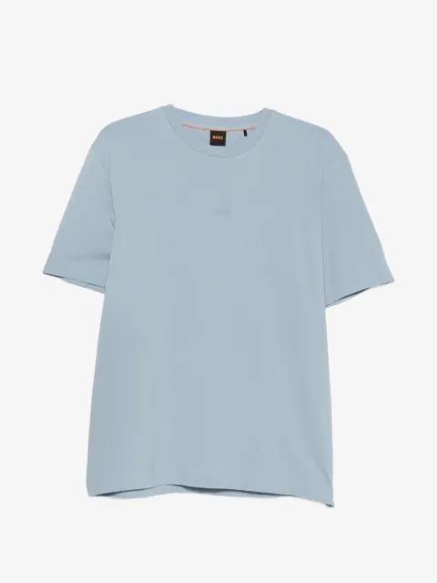 BOSS logo-embossed T-shirt