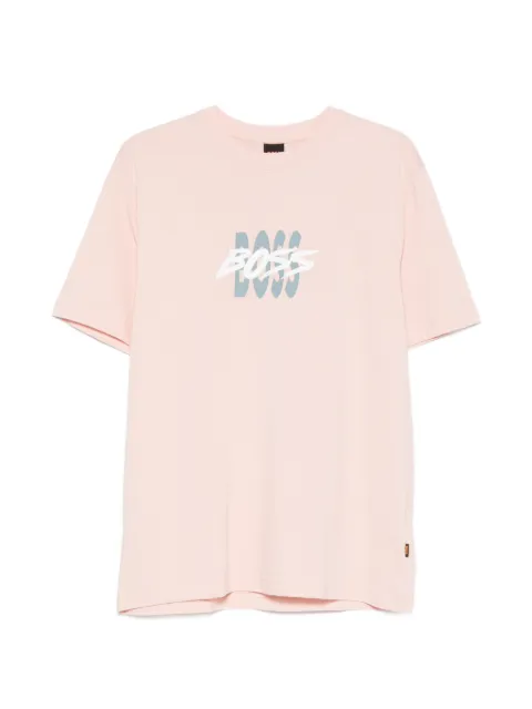 BOSS logo-print T-shirt