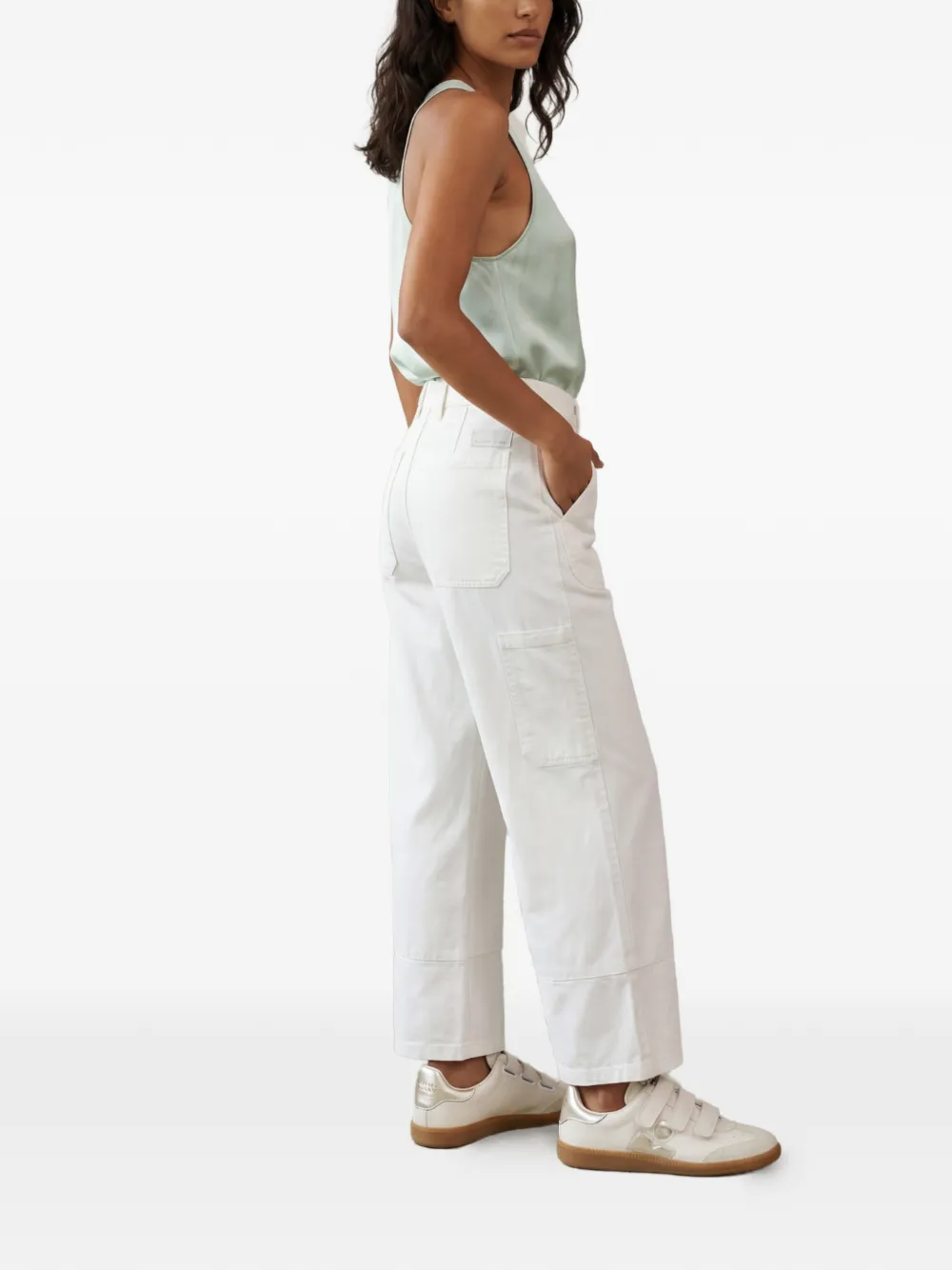 Nine In The Morning Nadia Palazzo wide-leg trousers Wit