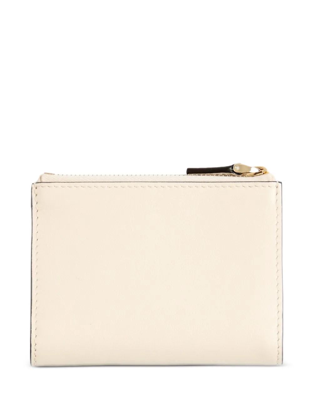 Valentino Garavani VLogo Walk kalfsleren portemonnee Beige