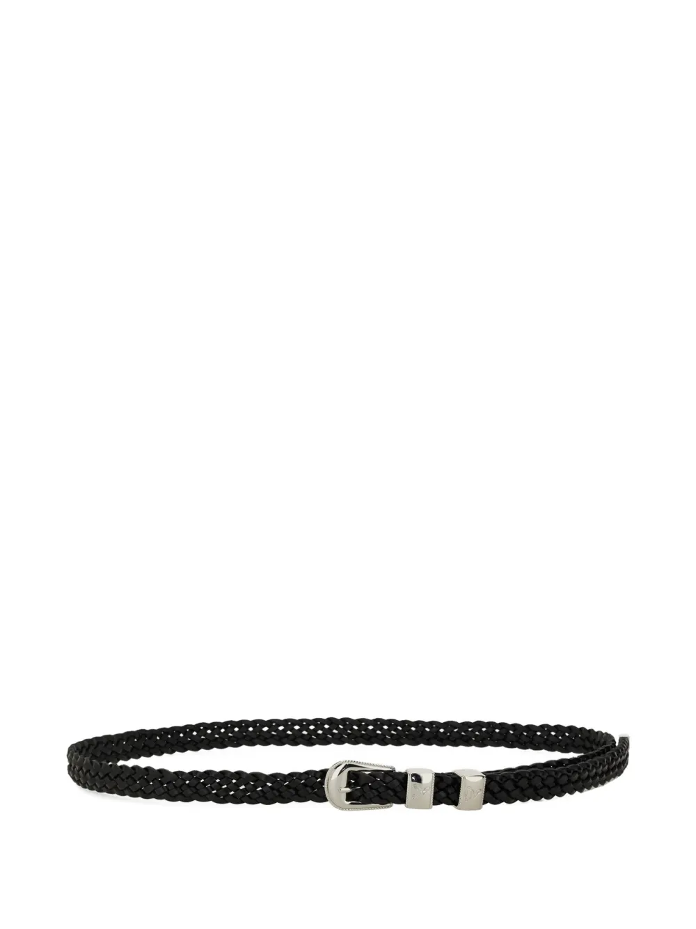 WOBURN WALK braided leather belt - Schwarz