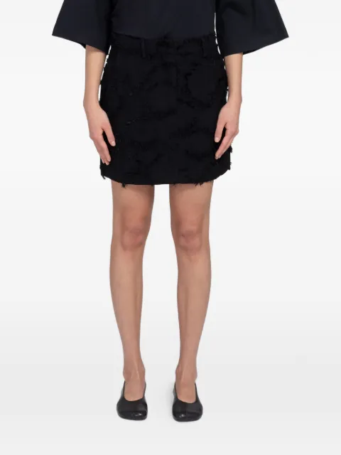 MINIMUM Esme frayed mini skirt