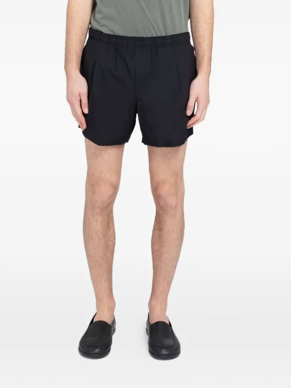 OUR LEGACY Boxer Trunk Shorts in Black