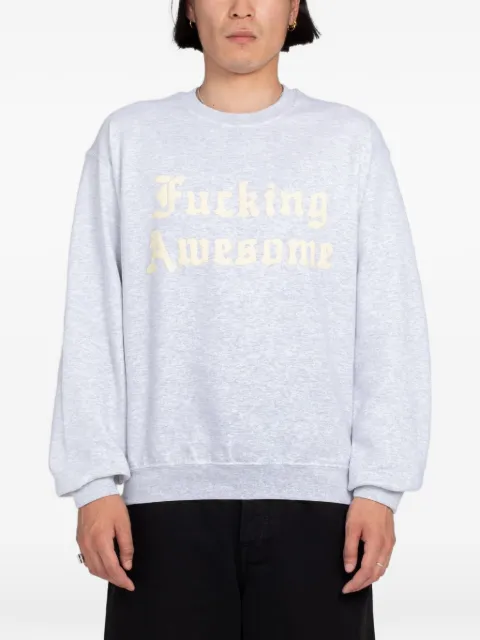Fucking Awesome سويت شيرت 'أينشنت سكريبت'