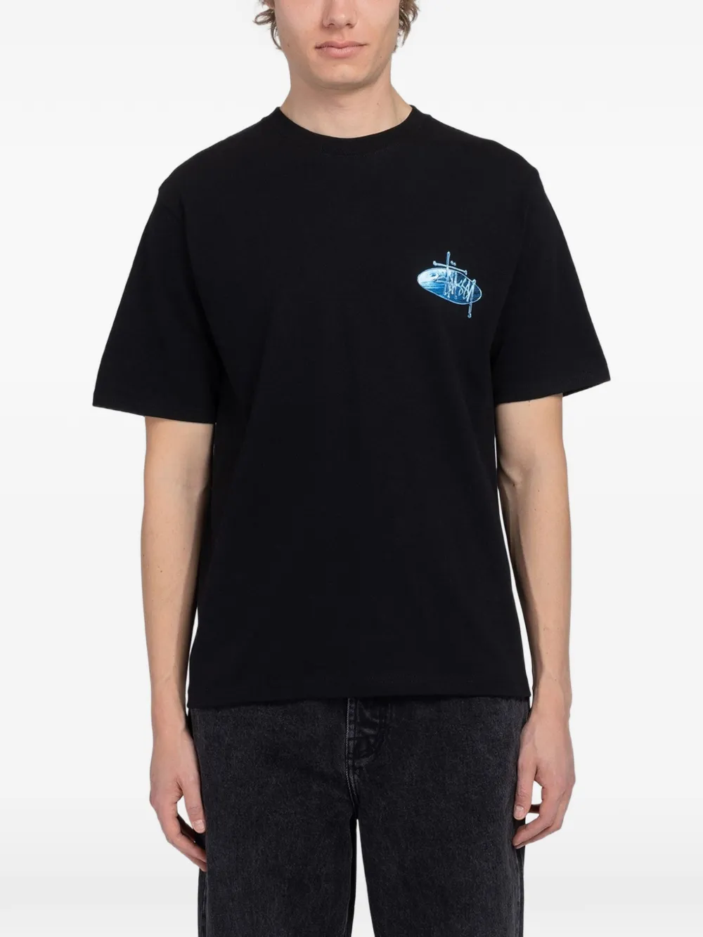 Stüssy graphic T-shirt - Nero