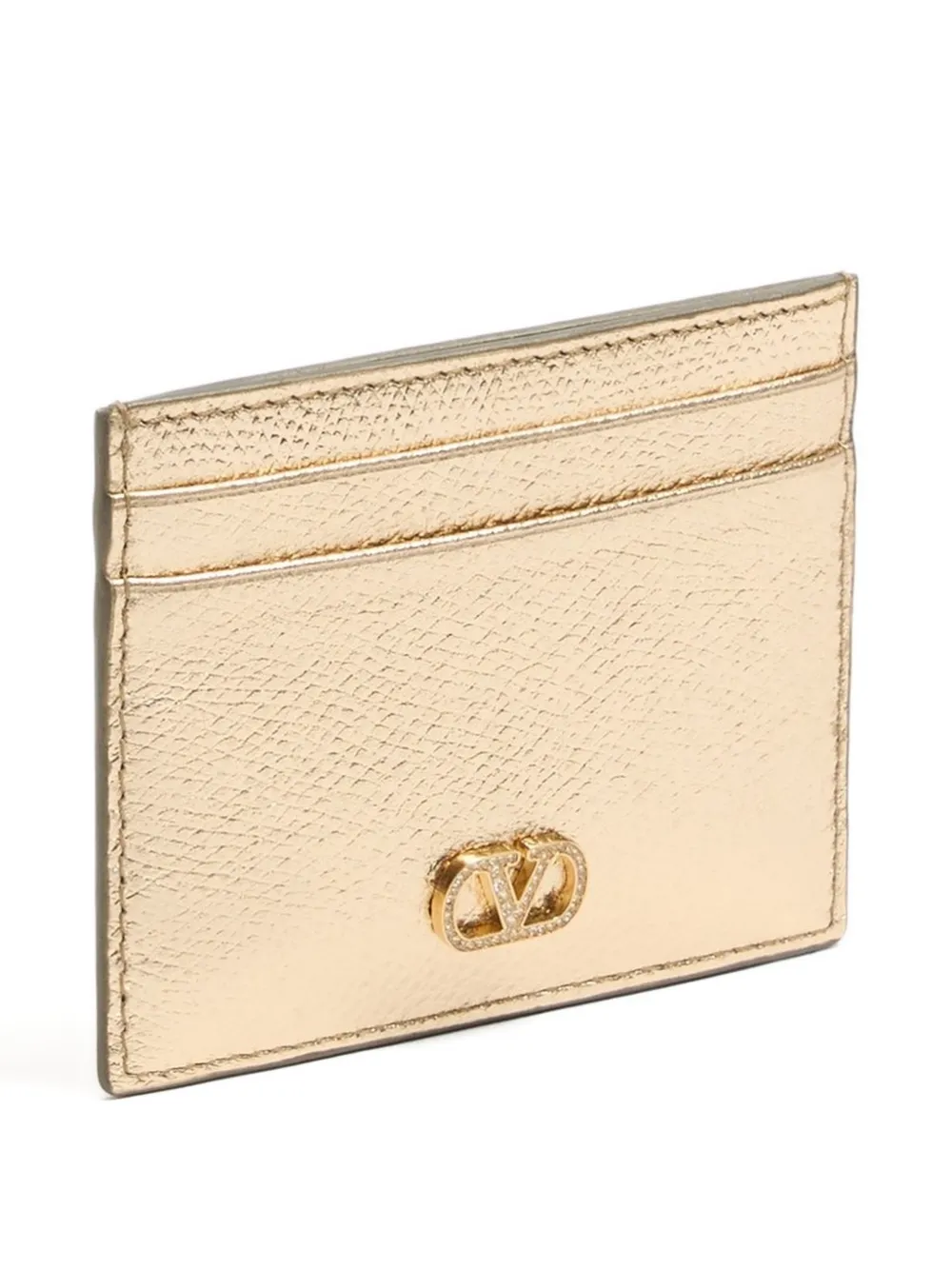 Valentino Garavani VLogo Signature pasjeshouder Goud