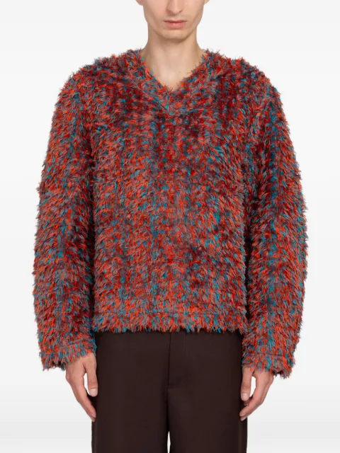 Séfr Agustin textured-finish sweater