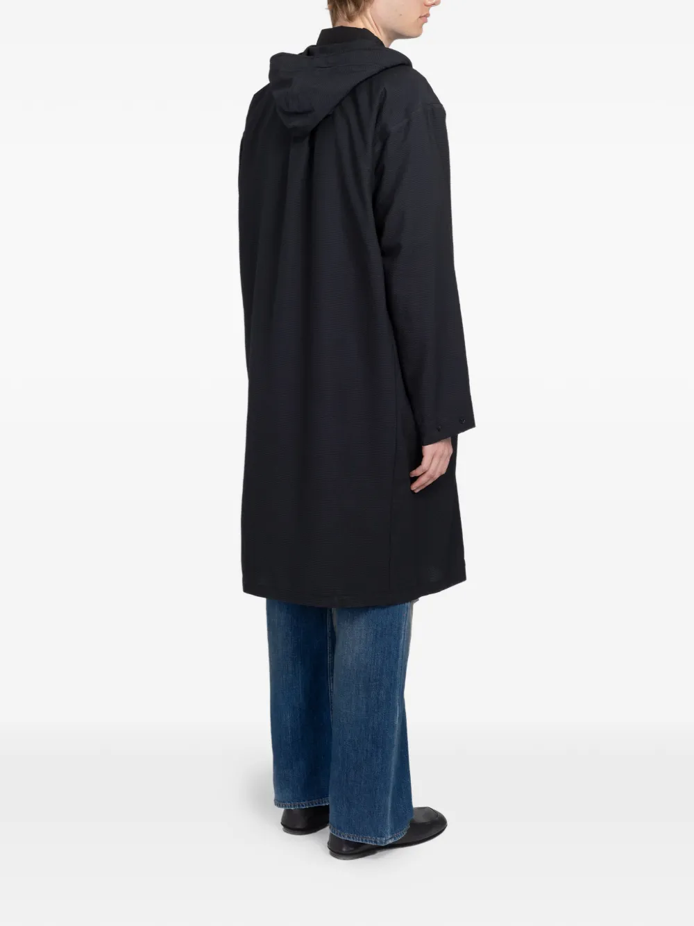 OUR LEGACY Shower parka met capuchon Zwart