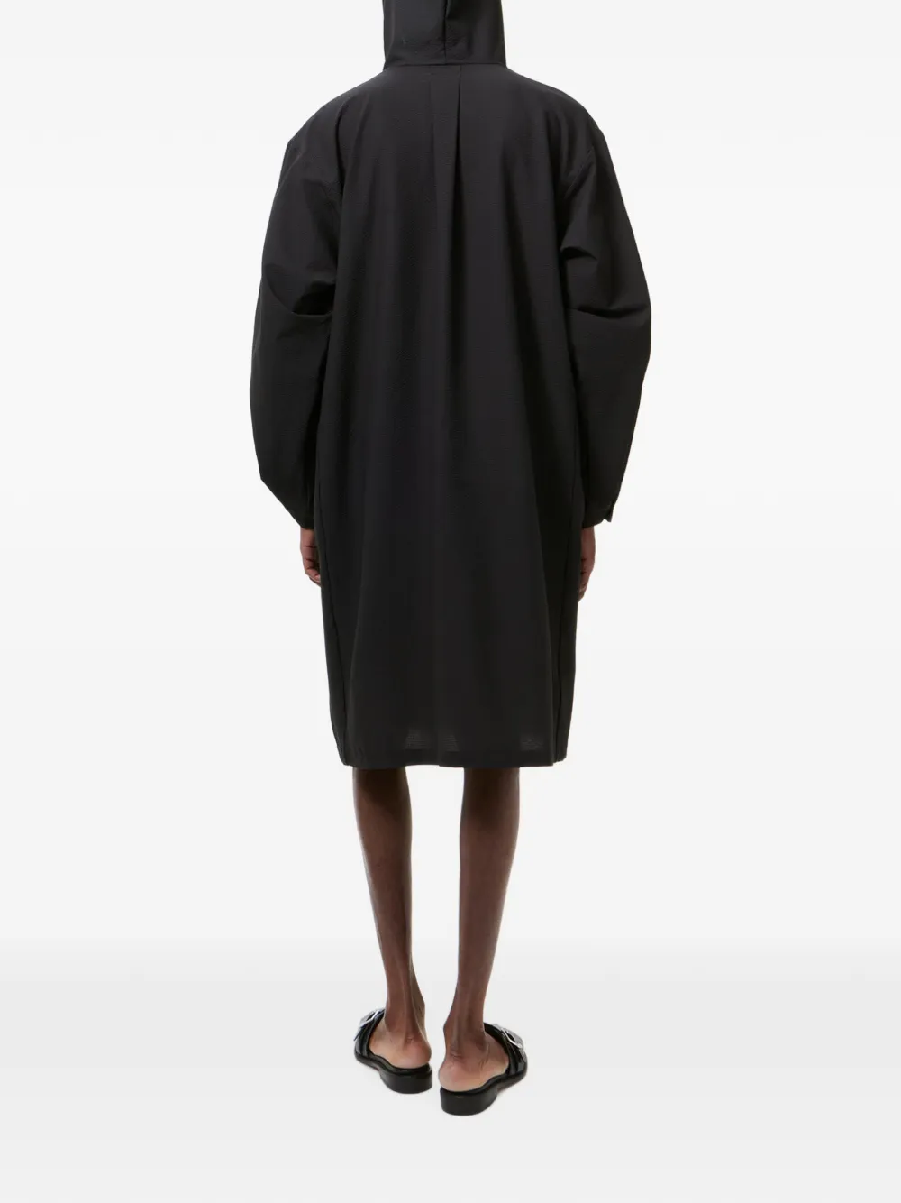 OUR LEGACY Shower parka met capuchon Zwart