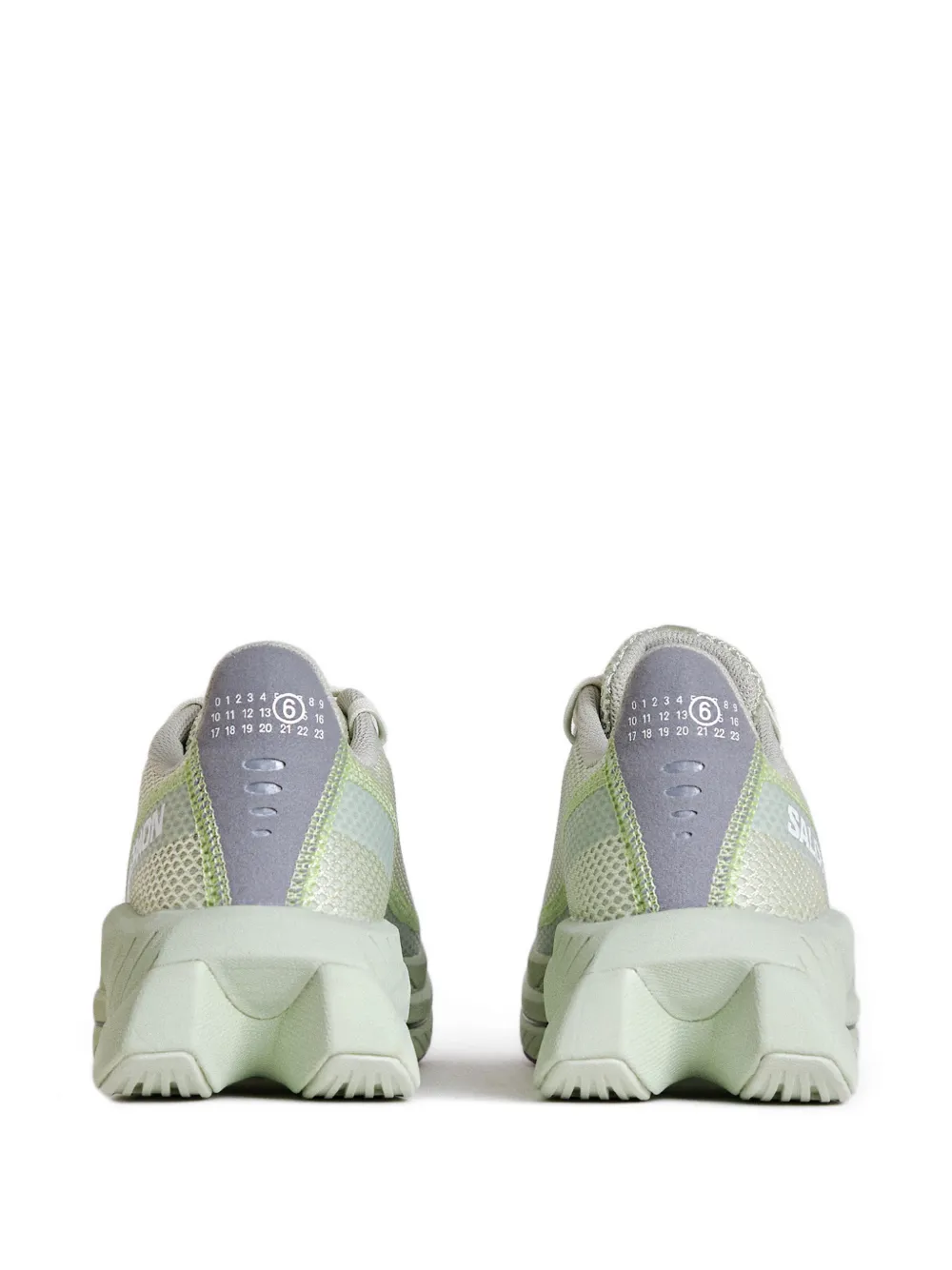 Salomon x MM6 Maison Margiela Spectur 2 mesh sneakers Groen