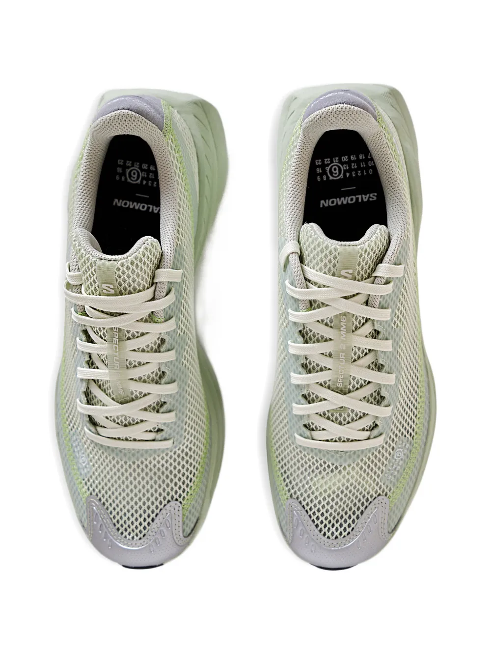 Salomon x MM6 Maison Margiela Spectur 2 mesh sneakers Groen