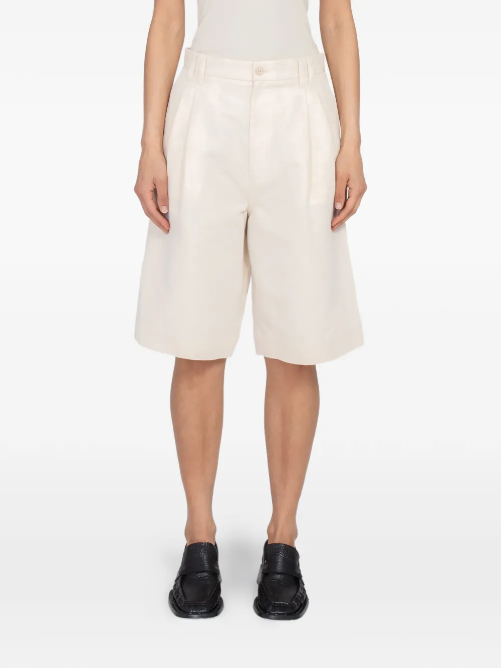 Filippa K relaxed pleated shorts - Black