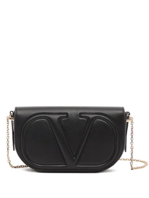 Valentino Garavani VLogo Walk chain pouch in calfskin