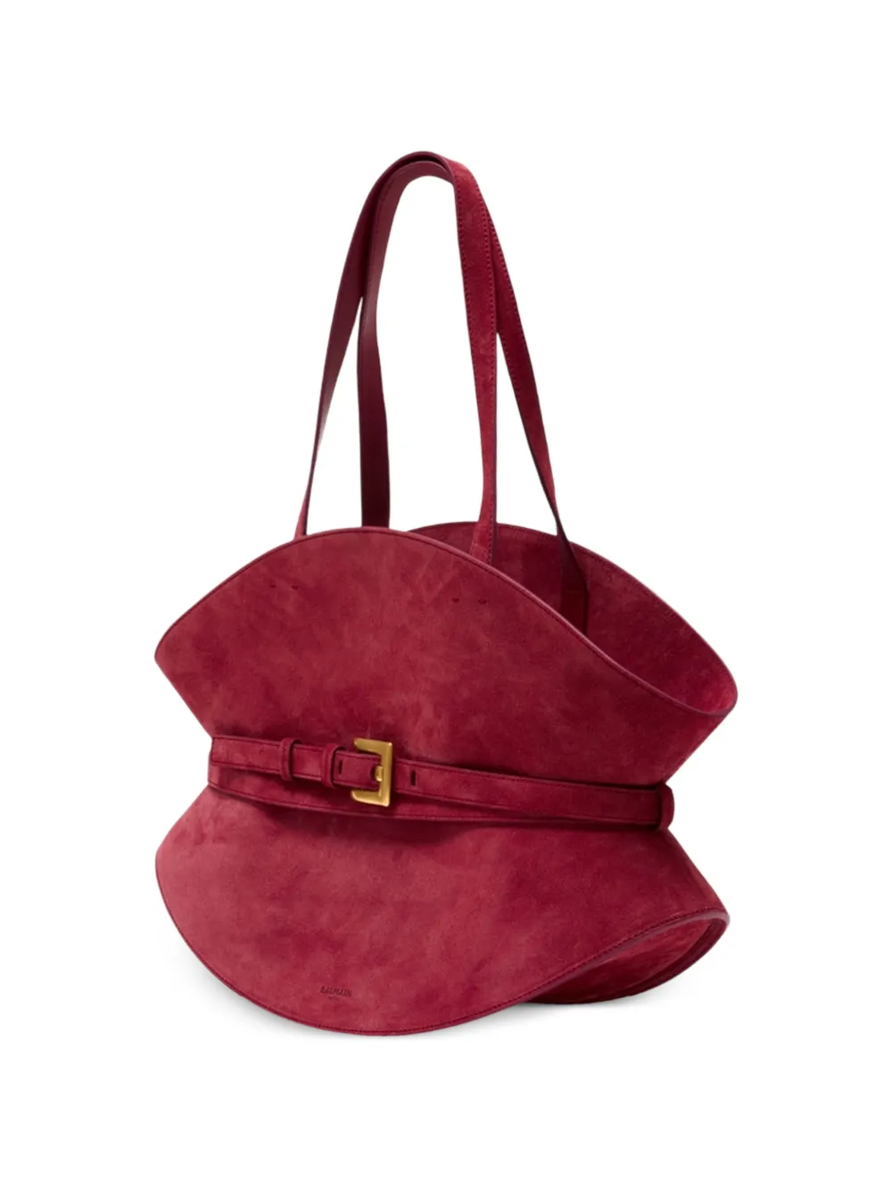 Balmain Medium Shuffle schoudertas Rood
