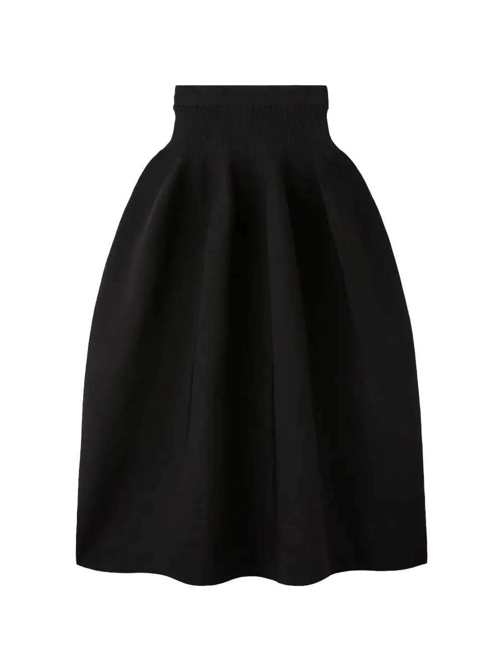 CFCL Pottery flared maxi skirt - Schwarz