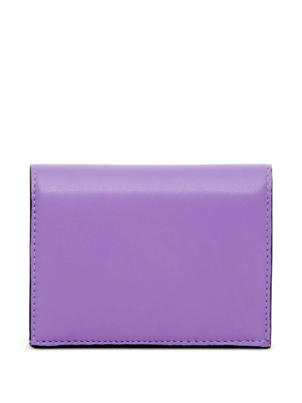 Valentino Garavani VLogo Walk kleine nappa leren portemonnee Paars
