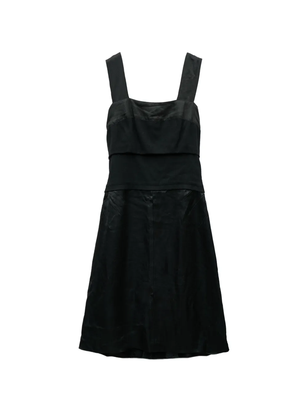 Louis Vuitton Pre-Owned robe bustier à coupe mi-longue - Noir Louis Vuitton Pre-Owned robe bustier à coupe mi-longue - Noir