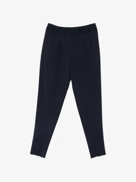Zegna pantalones con pretina elástica