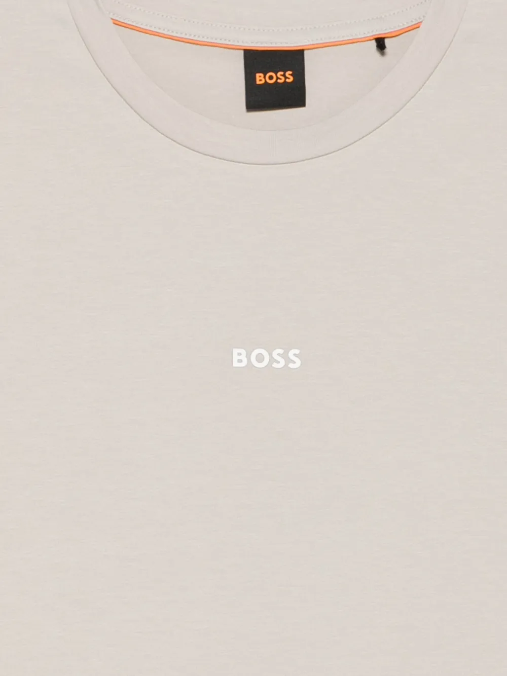 BOSS T-shirt met logoprint Grijs