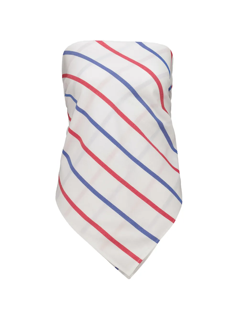 Marrakshi Life The Triangle striped blouse - Bianco