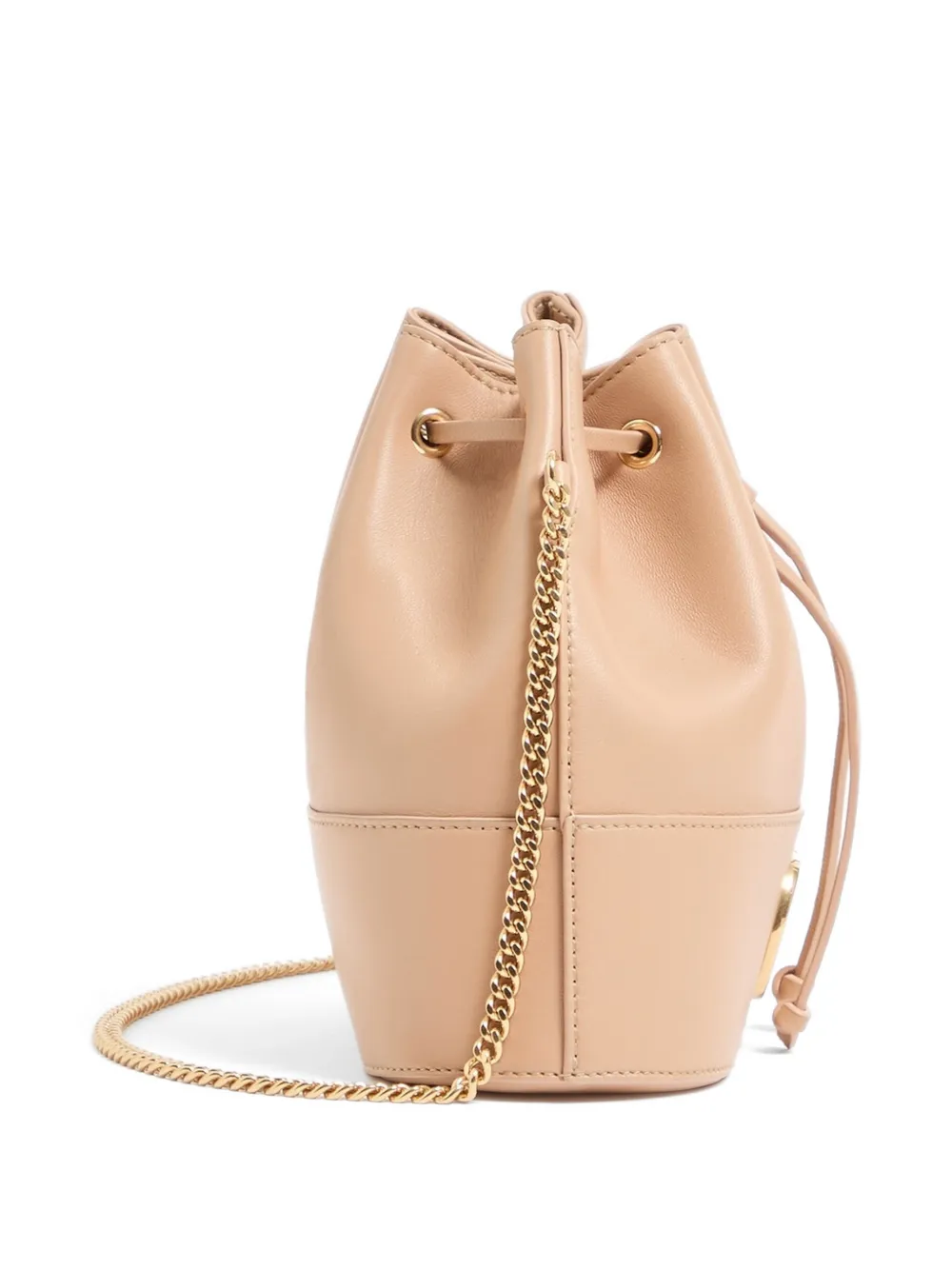 Valentino Garavani VLogo Signature leren schoudertas Roze
