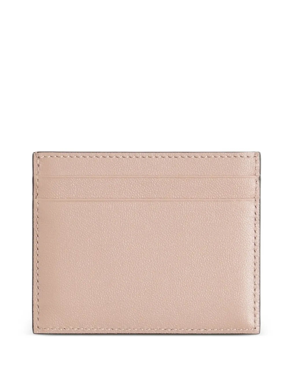 Valentino Garavani VLogo Walk kalfsleren pasjeshouder Beige