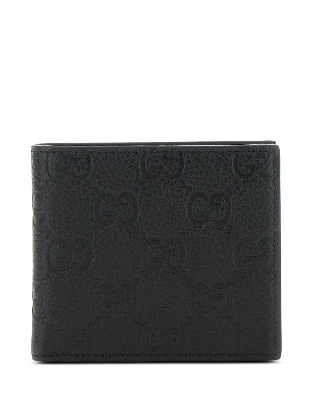 Gucci GG-embossed leather wallet - Schwarz