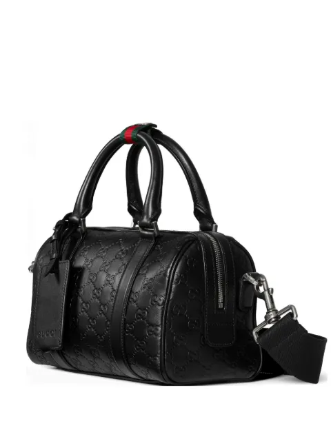 Gucci GG-supreme leather tote bag