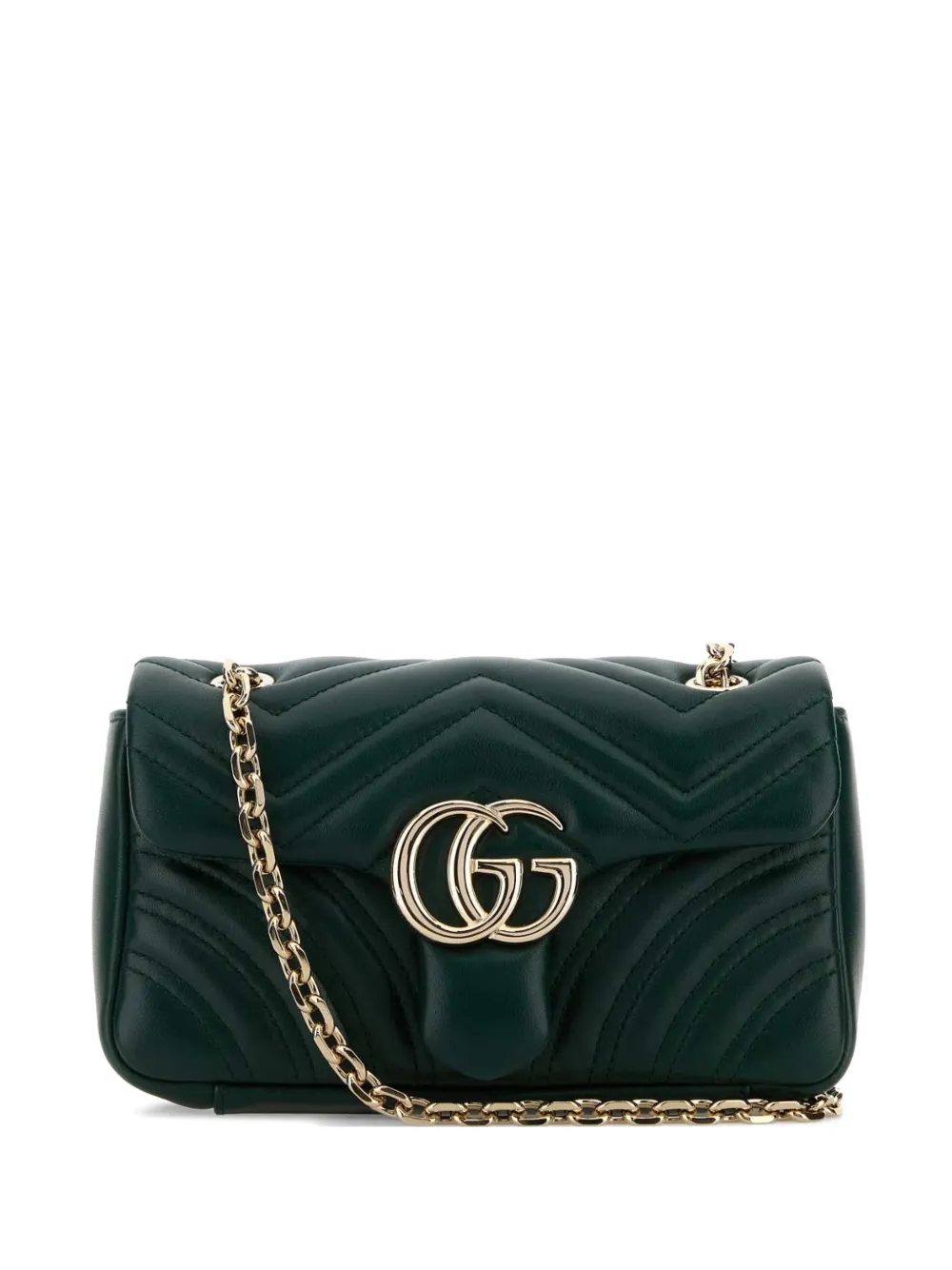 Gucci GG Marmont small shoulder bag - Grün