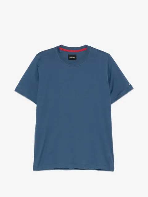 Kiton logo-embroidered T-shirt