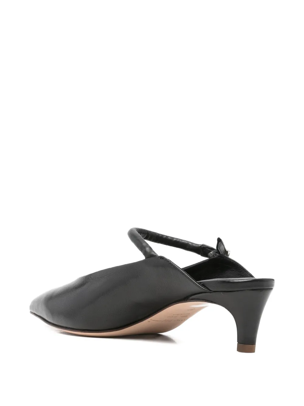lorena paggi Pumps met puntige neus Zwart