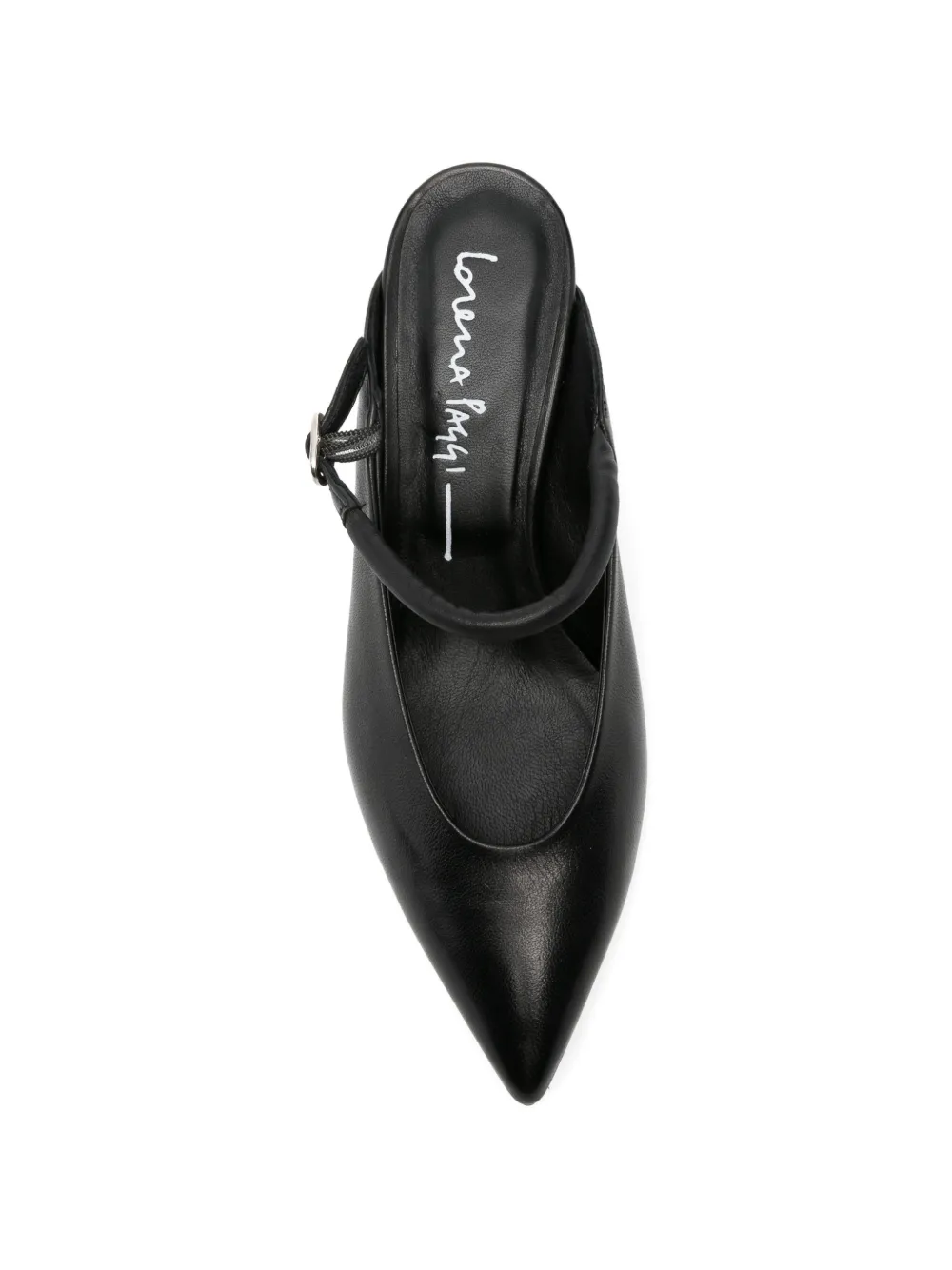 lorena paggi Pumps met puntige neus Zwart