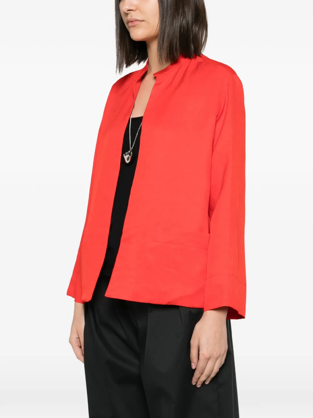  Why Ci Chaqueta De Manga Larga - Rojo 