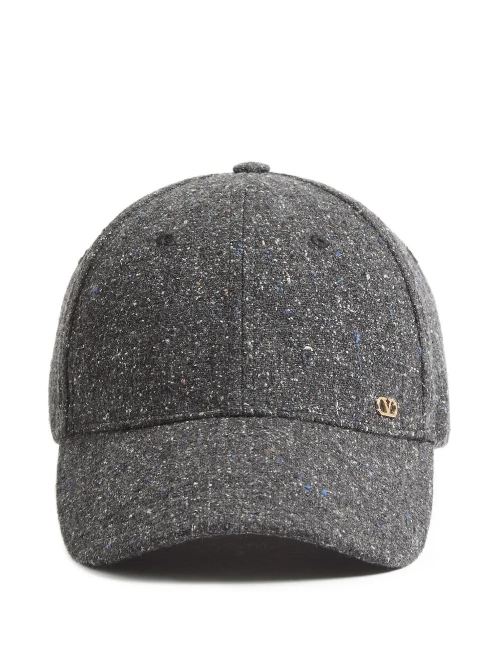 Valentino Garavani Cappello da baseball VLogo Signature in lana - Grigio