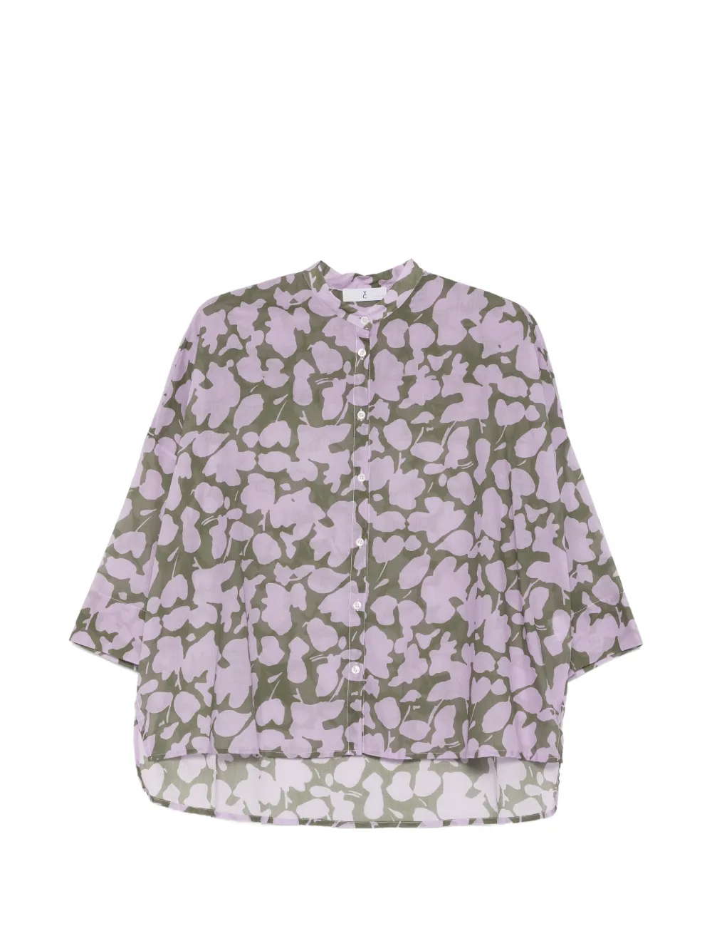 Why Ci buttoned shirt - Purple