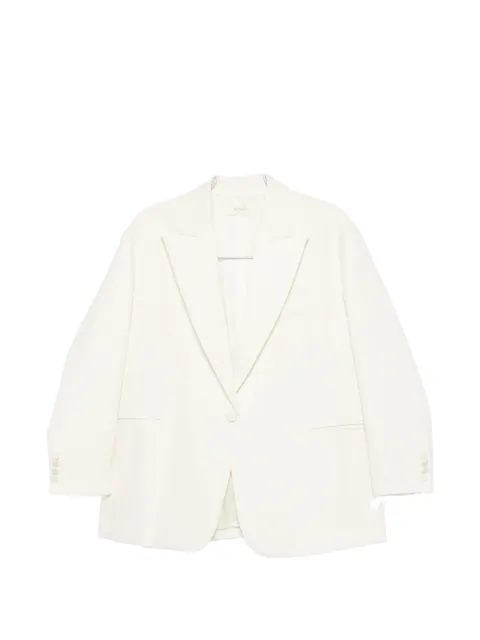 VICOLO peak-lapel single-breasted blazer