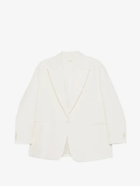 VICOLO peak-lapel single-breasted blazer