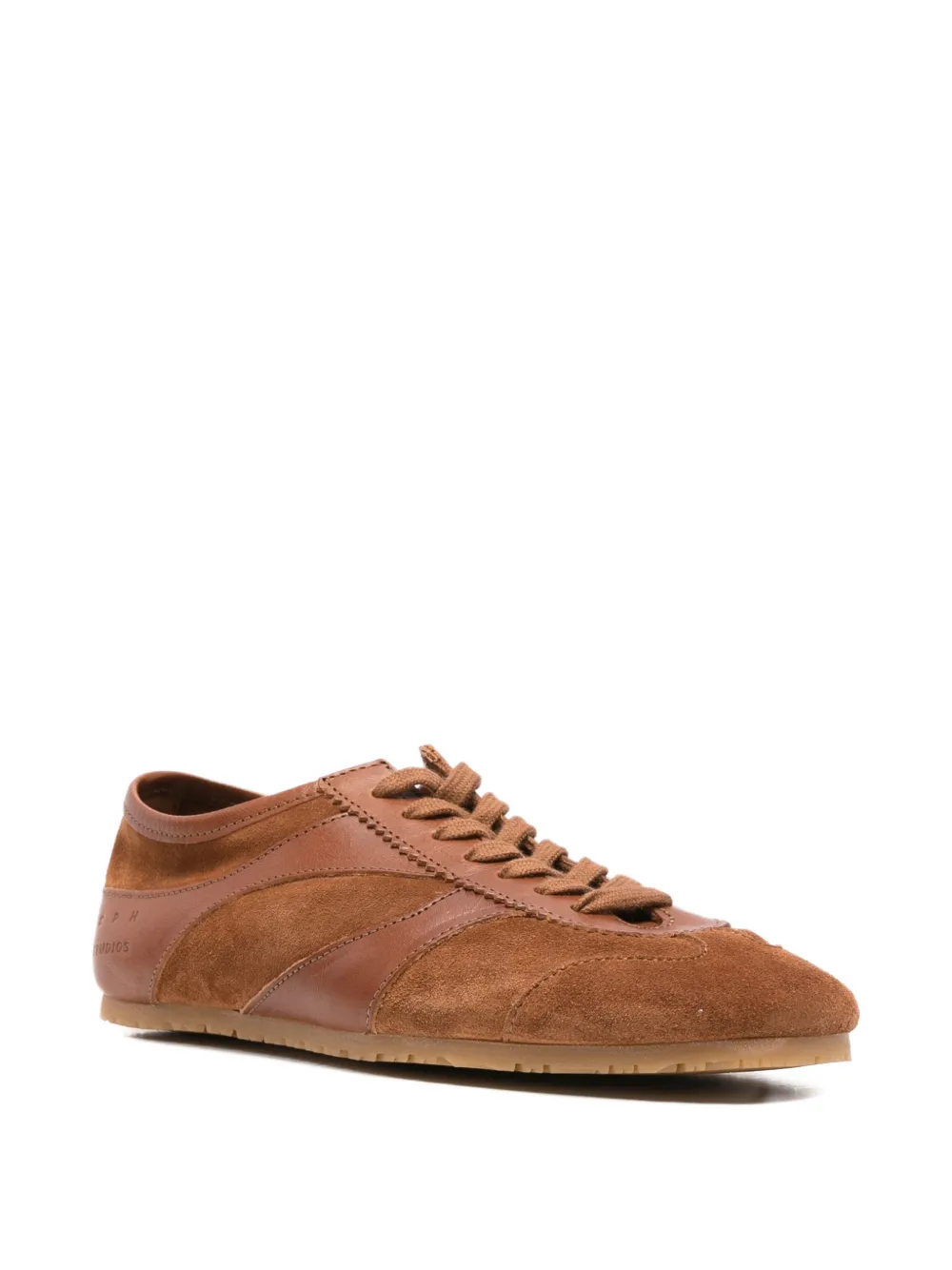 Copenhagen panelled leather sneakers Bruin