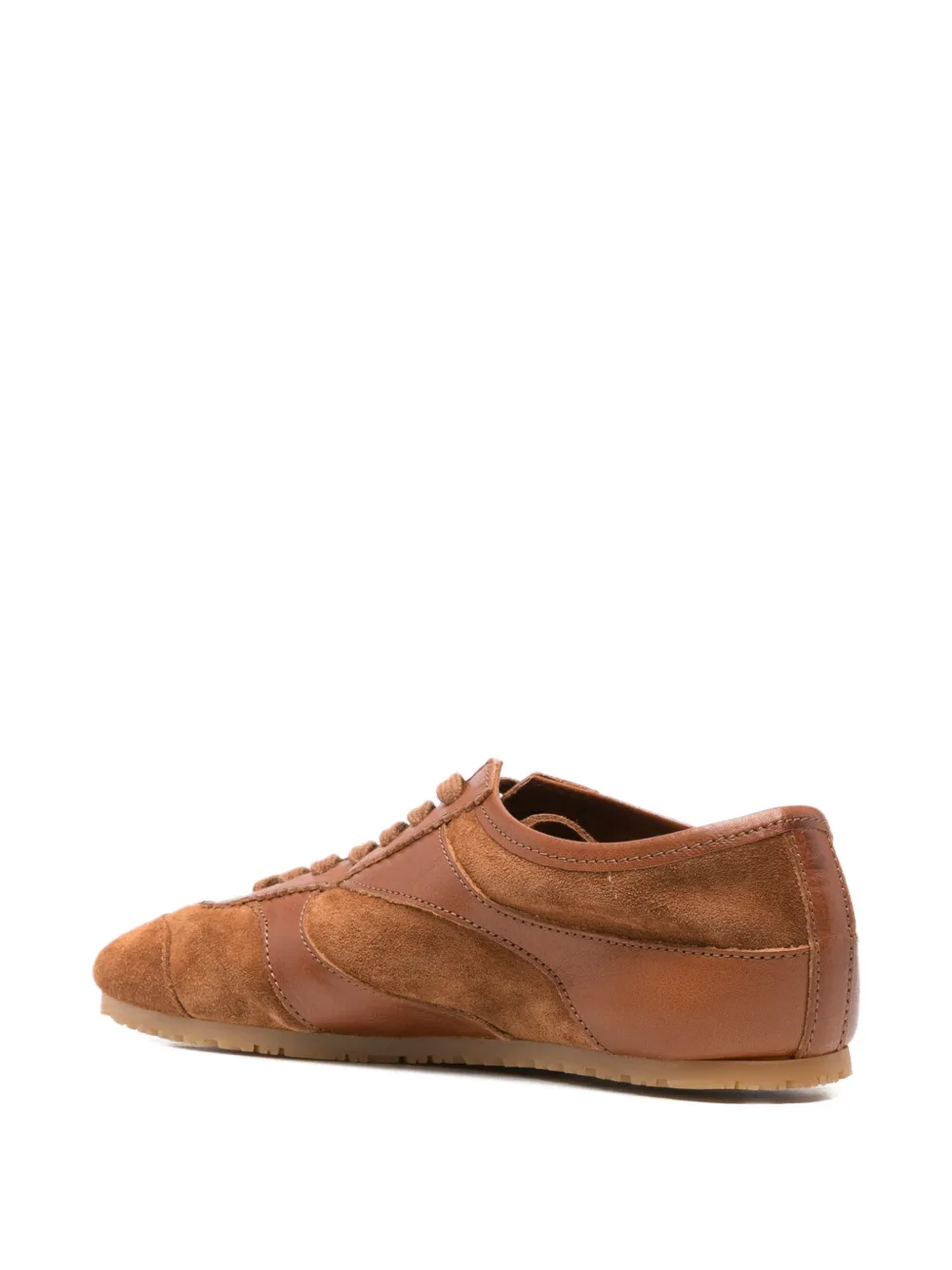 Copenhagen panelled leather sneakers Bruin
