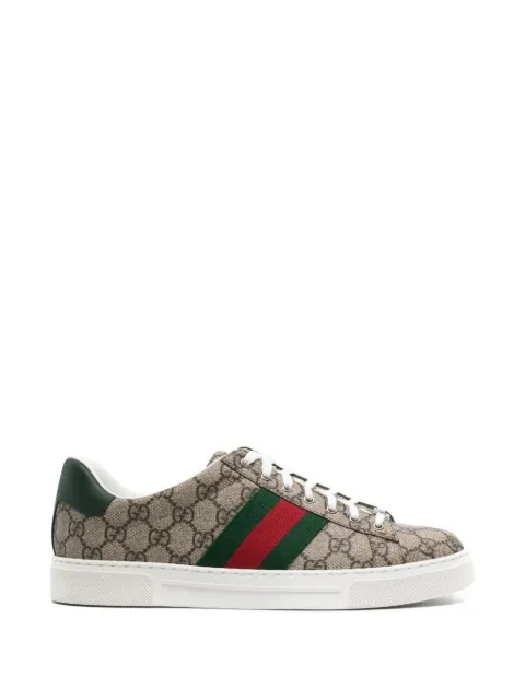 Gucci Ace monogram-pattern sneakers